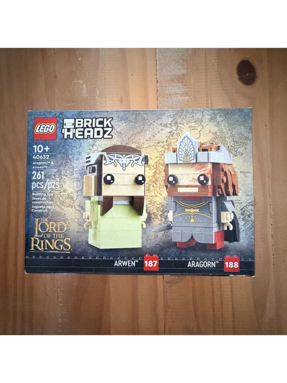 Lego Brickheadz The Lord of the Rings Arwen & Aragon 40632 BRAND NEW
